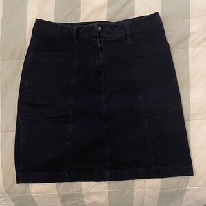 Boden Navy Skirt